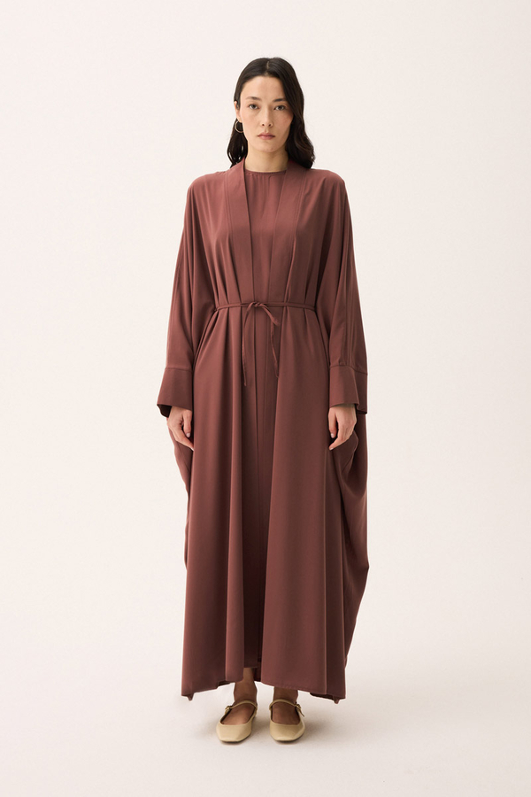 Hayal Abaya Takım Kiremit - 2