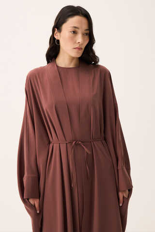 Hayal Abaya Takım Kiremit - 3