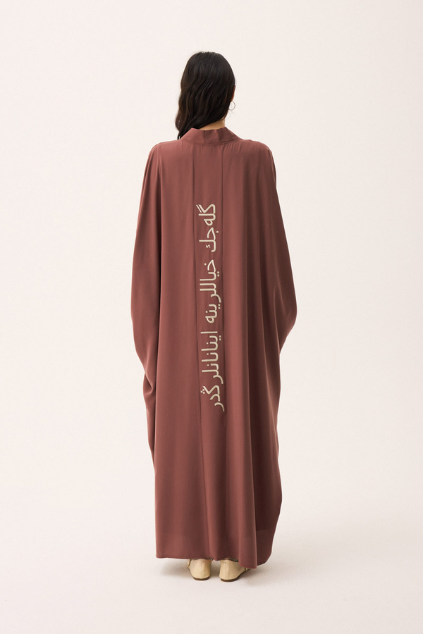 Hayal Abaya Takım Kiremit - 12