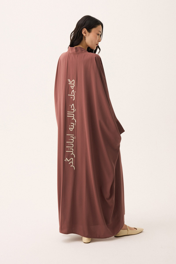 Hayal Abaya Takım Kiremit - 1