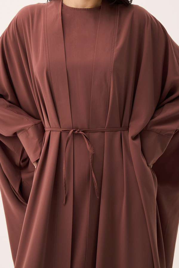 Hayal Abaya Takım Kiremit - 7