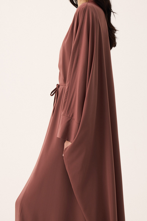 Hayal Abaya Takım Kiremit - 11