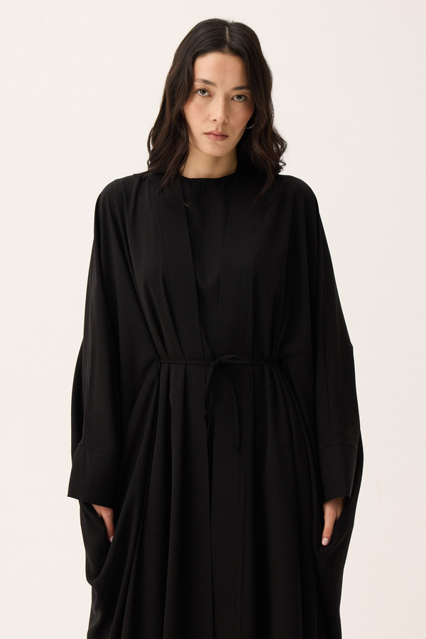 Hayal Abaya Takım Siyah - 4