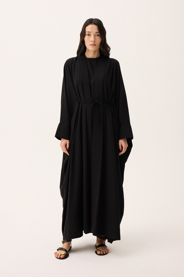 Hayal Abaya Takım Siyah - 3