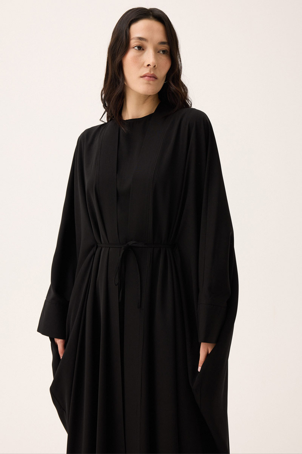 Hayal Abaya Takım Siyah - 2