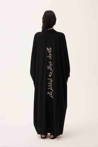 Hayal Abaya Takım Siyah - 10