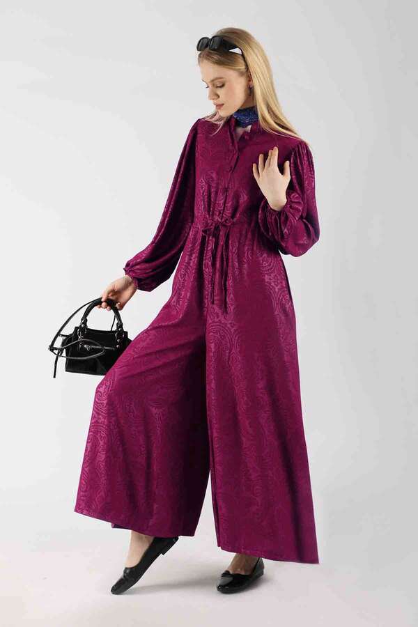 Hüma Overalls Plum - 1