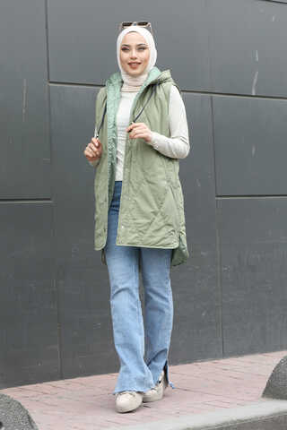 Inflatable Vest Khaki - 2