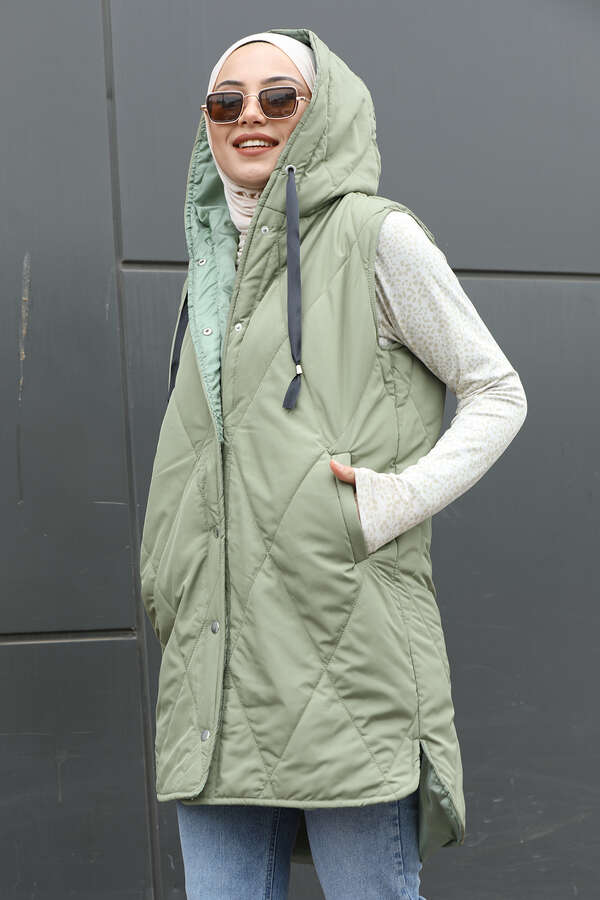 Inflatable Vest Khaki - 3