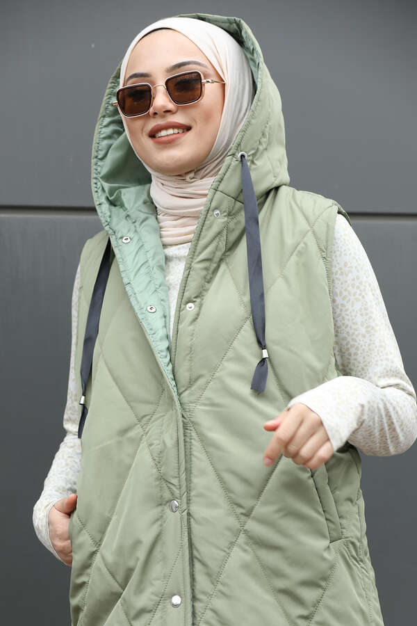 Inflatable Vest Khaki - 4