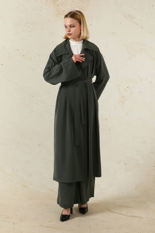 Medine İpeği  Ceket Takım Antrasit - 5