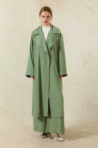 Medine İpeği Ceket Takım Haki - 3