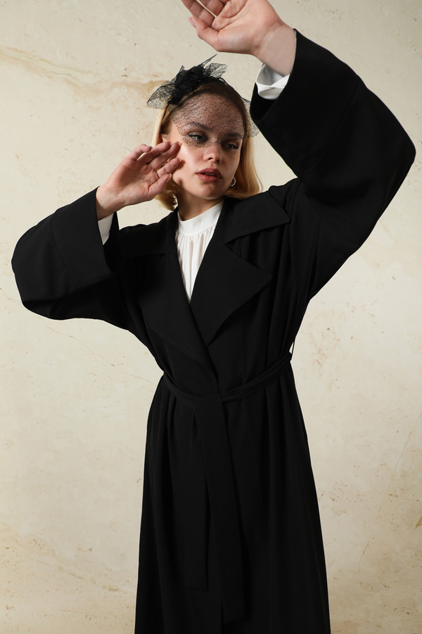 Medine İpeği Ceket Takım Siyah - 2