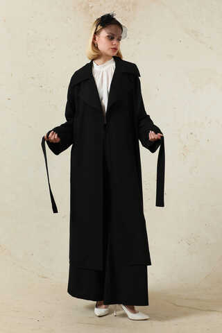 Medine İpeği Ceket Takım Siyah - 3