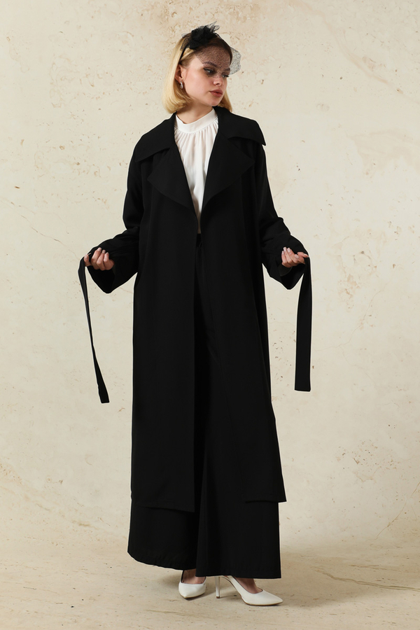 Medine İpeği Ceket Takım Siyah - 3