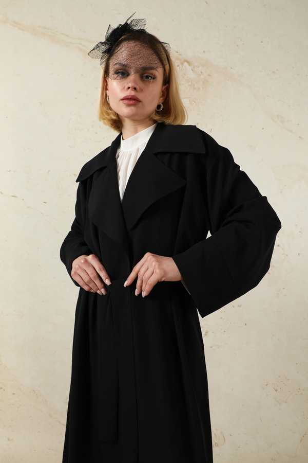 Medine İpeği Ceket Takım Siyah - 4