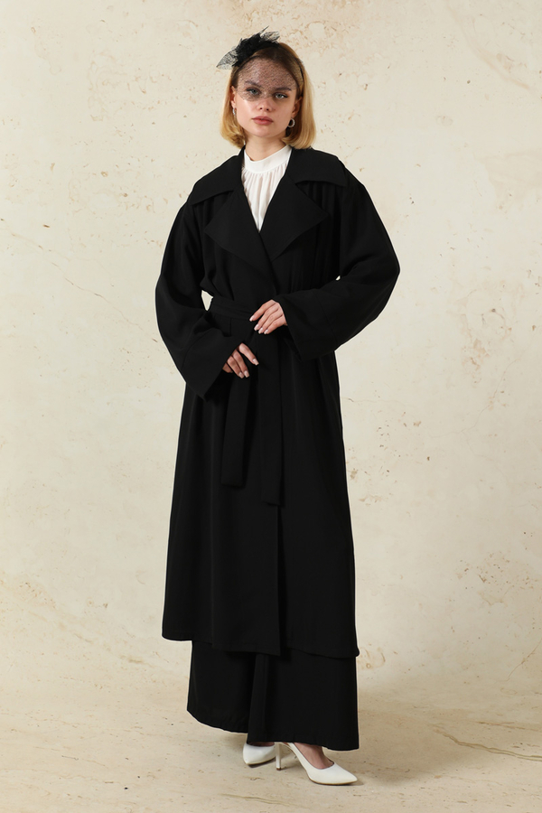 Medine İpeği Ceket Takım Siyah - 5