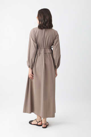 Iynem Linen Dress Vizon - 11