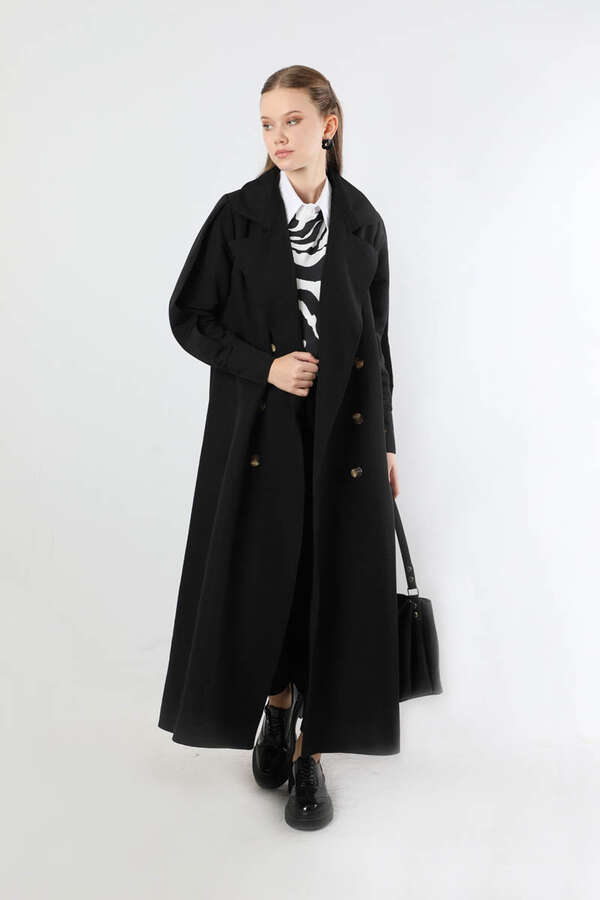 Jamin Trench Coat Black 
