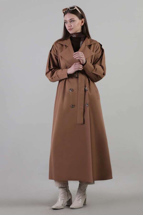 Jamin Trench Coat Brown 