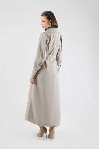 Jamin Trench Coat Grey - 6