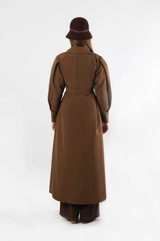 Jasmin Trençkot Kahve - 6