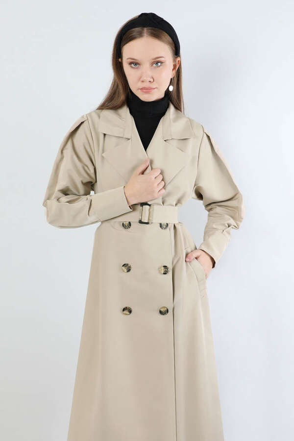 Jasmin Trençkot Taş - 4