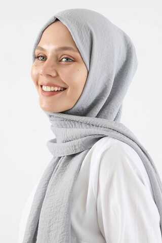 Jazz Şal Gri - 4