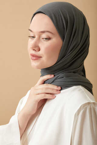 Jersey Scarf Anthracite - 1