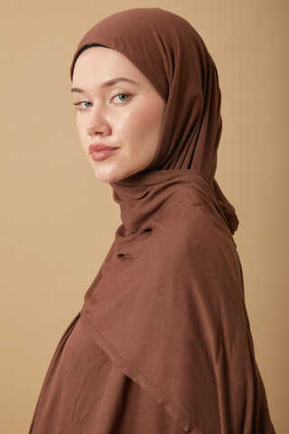 Jersey Scarf Brown - 6