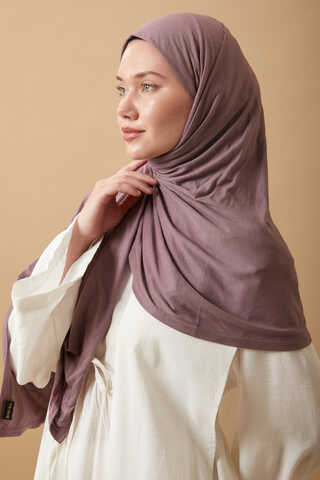 Jersey Scarf Dusty Rose - 5