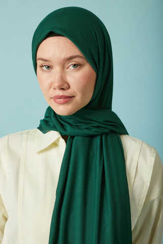 Jersey Scarf Emerald - 1