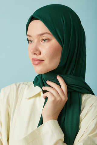 Jersey Scarf Emerald - 4