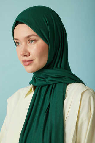 Jersey Scarf Emerald - 5