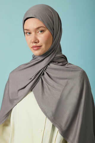 Jersey Scarf Grey - 6