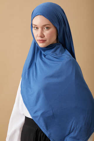 Jersey Scarf Indigo - 1