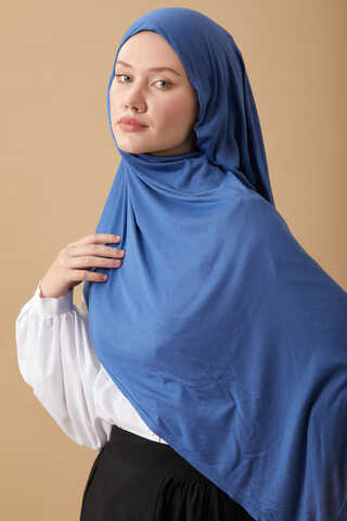 Jersey Scarf Indigo - 4