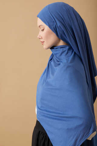 Jersey Scarf Indigo - 5