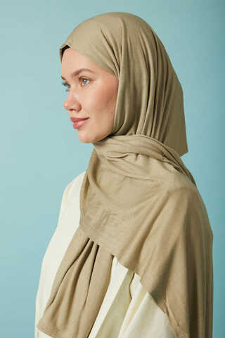 Jersey Scarf Olive Green - 3