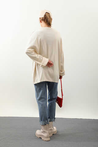 Jıl Sander Nakışlı Tunik Kırmızı - 9