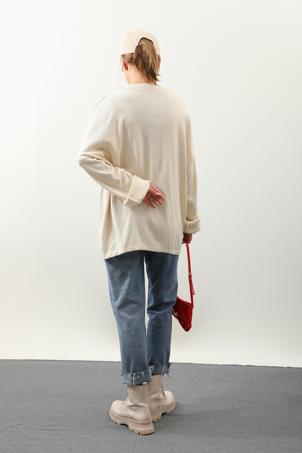 Jıl Sander Nakışlı Tunik Kırmızı - 9