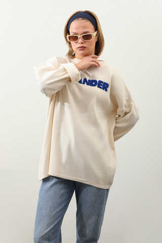 Jıl Sander Nakışlı Tunik Saks Mavisi - 5