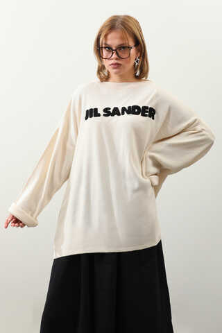 Jıl Sander Nakışlı Tunik Siyah - 7