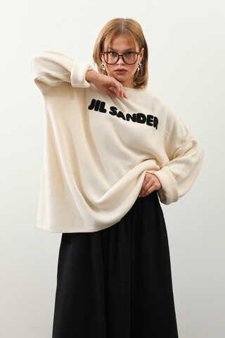 Jıl Sander Nakışlı Tunik Siyah - 9