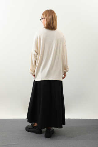 Jıl Sander Nakışlı Tunik Siyah - 13