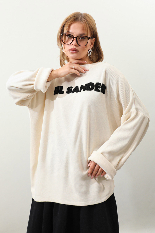 Jıl Sander Nakışlı Tunik Siyah - 11