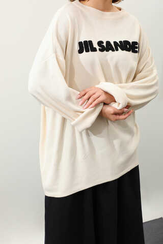 Jıl Sander Nakışlı Tunik Siyah - 12