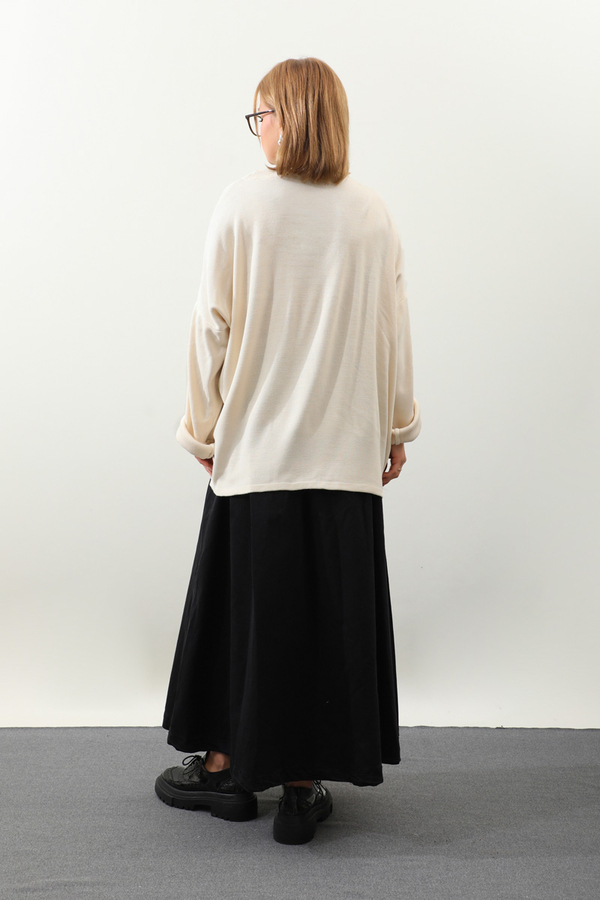 Jıl Sander Nakışlı Tunik Siyah - 13