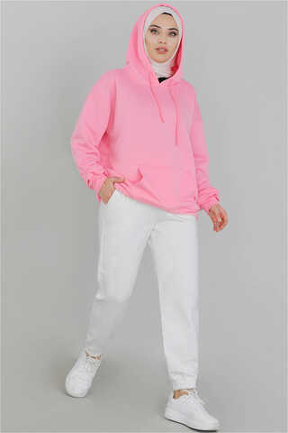 Jogger Eşofman Ekru - 1