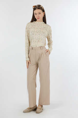 Kalp Desenli Body Krem - 2